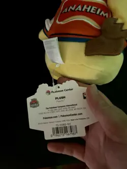 2025 Pokemon World Championships Pikachu Plushie Anaheim Worlds Exclusive Plush - Image 4