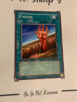FISSURE - 1st EDITION SYE-028 ENGLISH YU-Gi-Oh! CARD COMMON GAME KONAMI TCG 2004 - Image 4