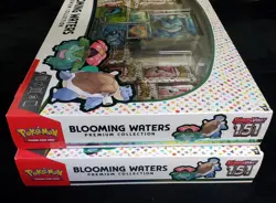 Pokemon 2x Scarlet & Violet 151 Blooming Waters Premium Collection Lot Sealed - Image 3