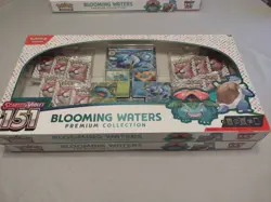 Pokemon 2x Scarlet & Violet 151 Blooming Waters Premium Collection Lot Sealed - Image 1