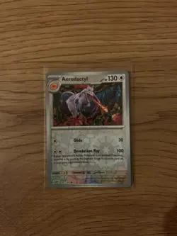 Aerodactyl 142/165 Reverse Holo Near Mint Scarlet & Violet 151 Pokemon TCG - Image 1