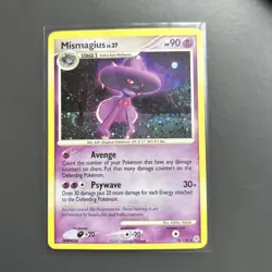 2007 Pokemon Mismagius 10/130 Diamond and Pearl Holo - NM/LP - Image 1