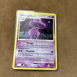 2007 Pokemon Mismagius 10/130 Diamond and Pearl Holo - NM/LP - Image 3