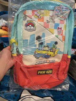 2025 Pokemon World Championships Backpack Anaheim California Worlds - Image 1