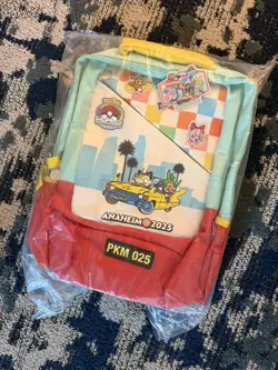 2025 Pokemon World Championships Backpack Anaheim California Worlds - Image 1
