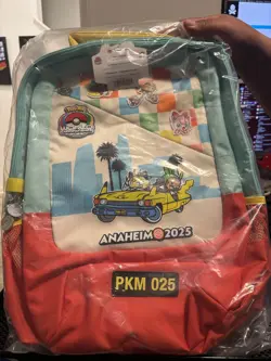 2025 Pokemon World Championships Backpack Anaheim California Worlds - Image 1
