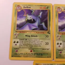 Pokemon TCG Wizard Of The Coast Game Freak Golbat 29/64 Fossil - Image 4