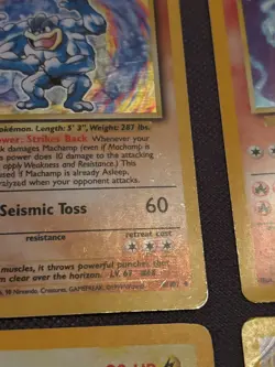 Pokemon Vintage Card Lot Holo 1999-2002 base set ZAPDOS Gyarados Ninetails LPMP - Image 4