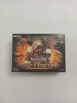 Yugioh Legacy of Destruction 1st Ed. (Eng) Four 9 Card Packs Sealed! - Image 1