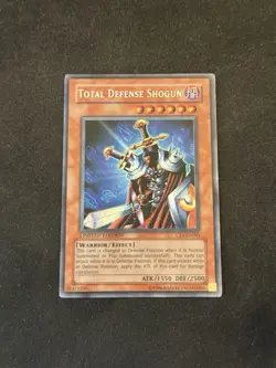 Yugioh Total Defense Shogun CT1-EN001 Secret Rare MISPRINT Limited Edition LP - Image 1