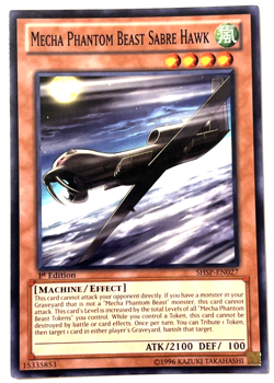 YuGiOh! - Mecha Phantom Beast Sabre Hawk - Common - Image 1