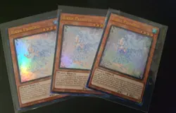 3x YUGIOH RIKKA PRINCESS MP23-EN128 ULTRA RARE NM 1ST EDITION PLAYSET - Image 1