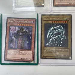 Lot Of 5 Rare Yugioh Cards First Editions Blue Eyes White Dragon Dark Magician - Image 2