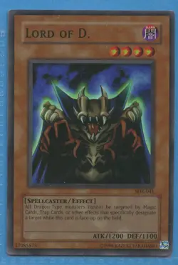 YuGiOh: Lord Of D.: SDK-041: Super Rare - Image 1