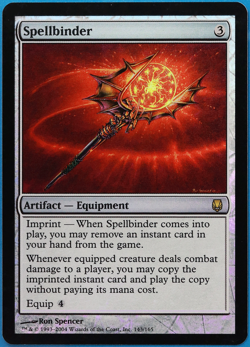 Spellbinder FOIL Darksteel NM Artifact Rare MAGIC MTG CARD (ID# 500541) ABUGames - Image 1