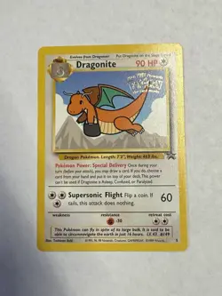 Pokemon TCG Dragonite Black Star Promo Card 5/53 RARE First Movie - Image 1