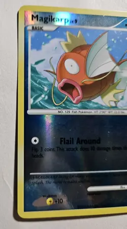 2009 Pokemon Magikarp 110/147 Supreme Victors Pokemon Card Reverse Holo LP - Image 2