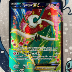 Florges EX 116/119 Full Art Holo Ultra Rare XY Phantom Forces Pokemon Card NM - Image 2