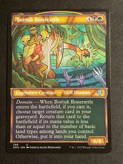 MTG Bortuk Bonerattle (Showcase), NM-Mint, (DMU #296) Regular - Image 1