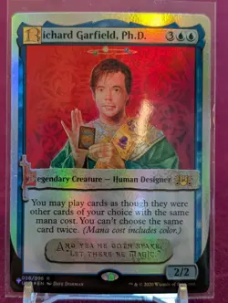 Richard Garfield PHD FOIL 026 Magic the Gathering MTG LIST Dave Dorman Art - Image 1
