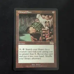 Citanul Flute x1 Urza's Saga MTG Magic Artifact MP - Image 1