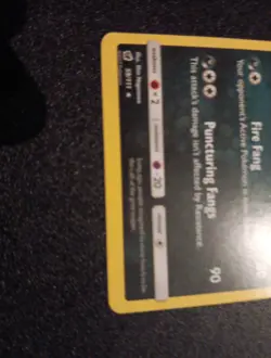 MISCUT Pokemon TCG Houndoom Crimson Invasion, Regular Rare Card 59/111 - Image 4