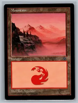Magic The Gathering Portal Second Age Mountain (157) Land MTG TCG CCG - Image 1