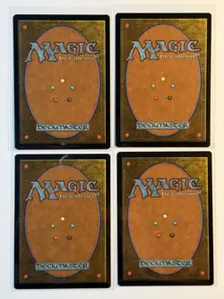 MTG 4x Forest Unglued Basic Land LP - Image 2