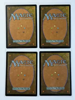 MTG 4x Forest Unglued Basic Land LP - Image 2