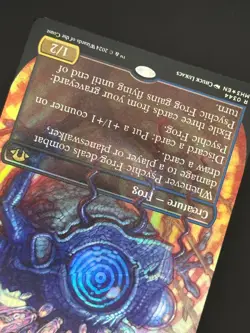 MTG Psychic Frog (Borderless Foil) Modern Horizons 3 NM Foil English TCG - Image 4