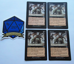 x4 Exhume Urza's Saga MTG Magic The Gathering TexasNerdGames - Image 1