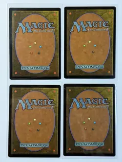 MTG Unglued 4x Mountain - FULL ART Basic Land - LP - Image 2