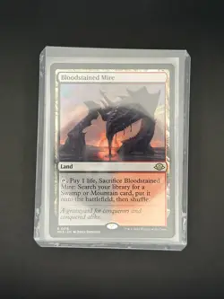 MTG Modern Horizons 3 Bloodstained Mire Extended Rare Land Non-Foil #0463 - Image 3