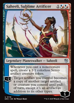 Saheeli, Sublime Artificer - Aetherdrift (DFT) - MTG Rare English Non Foil - Image 1