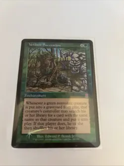 WOTC MtG Odyssey Verdant Succession (R) (Foil) NM - Image 1