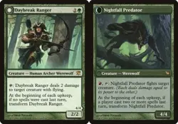 2x Daybreak Ranger // Nightfall Predator Innistrad LP MTG - Image 1