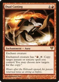 2x Dual Casting Avacyn Restored LP MTG - Image 1