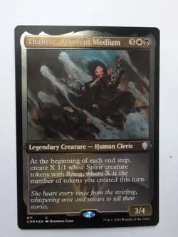 MTG Thalisse, Reverent Medium (CMR) Commander Legends Foil Etched Uncommon 611 - Image 1
