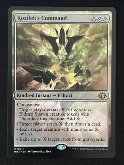 1x MTG Kozilek's Command - Modern Horizons 3 (MH3) #11 - Magic the Gathering - Image 3