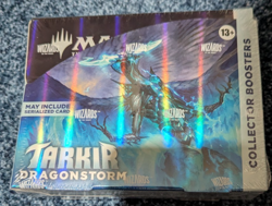 Mtg. Tarkir Dragonstorm Collector Booster Box. 12 Packs. NEW. SEALED. - Image 1