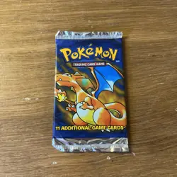 1999 Pokemon Booster Pack Sealed Trading Card Game 11 Cards - Image 1