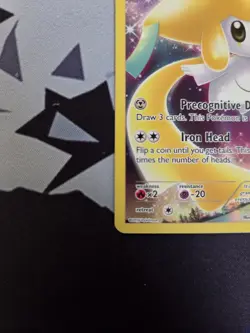 Jirachi XY112 Promo Pokemon Card Lightly Played #XY112 - Image 4