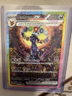 Umbreon EX 161/131 Sir SV Prismatic Evolutions Near Mint/Mint Pokemon Card - Image 1