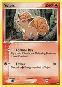 Vulpix (#69/108) - Reverse Holofoil EX - Power Keepers MP Pokemon - Image 1