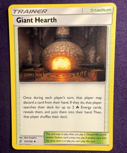 Giant Hearth - 197/236 - Regular - Uncommon - SM: Unified Minds - Pokemon (NM) - Image 1