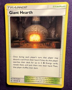 Giant Hearth - 197/236 - Regular - Uncommon - SM: Unified Minds - Pokemon (NM) - Image 2