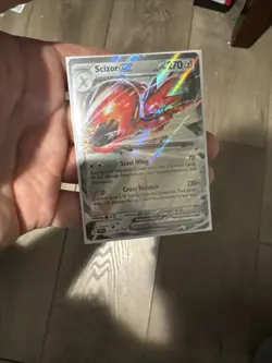 Scizor ex 111/162 Holo SV: Temporal Forces Ultra Rare Pokemon TCG NM 2024 - Image 1