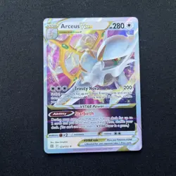 Arceus VSTAR 123/172 Swsh09: Brilliant Stars Holo Pokemon TCG (LP) - Image 1