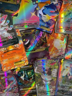 MYSTERY 20 POKEMON CARD ULTRA RARE LOT *EX MEGA EX V's VMAX's RR UR FULL ART* - Image 1