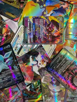 MYSTERY 20 POKEMON CARD ULTRA RARE LOT *EX MEGA EX V's VMAX's RR UR FULL ART* - Image 2